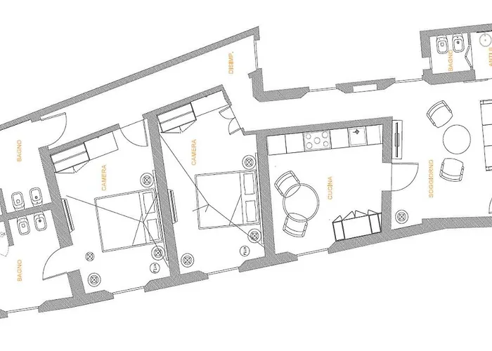 شقة Azeglio Luxury Homes *