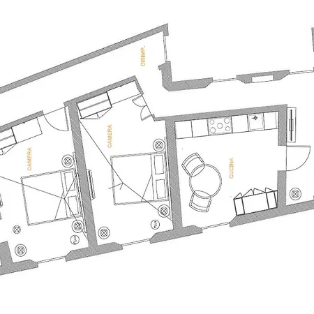 アパート Azeglio Luxury Homes *